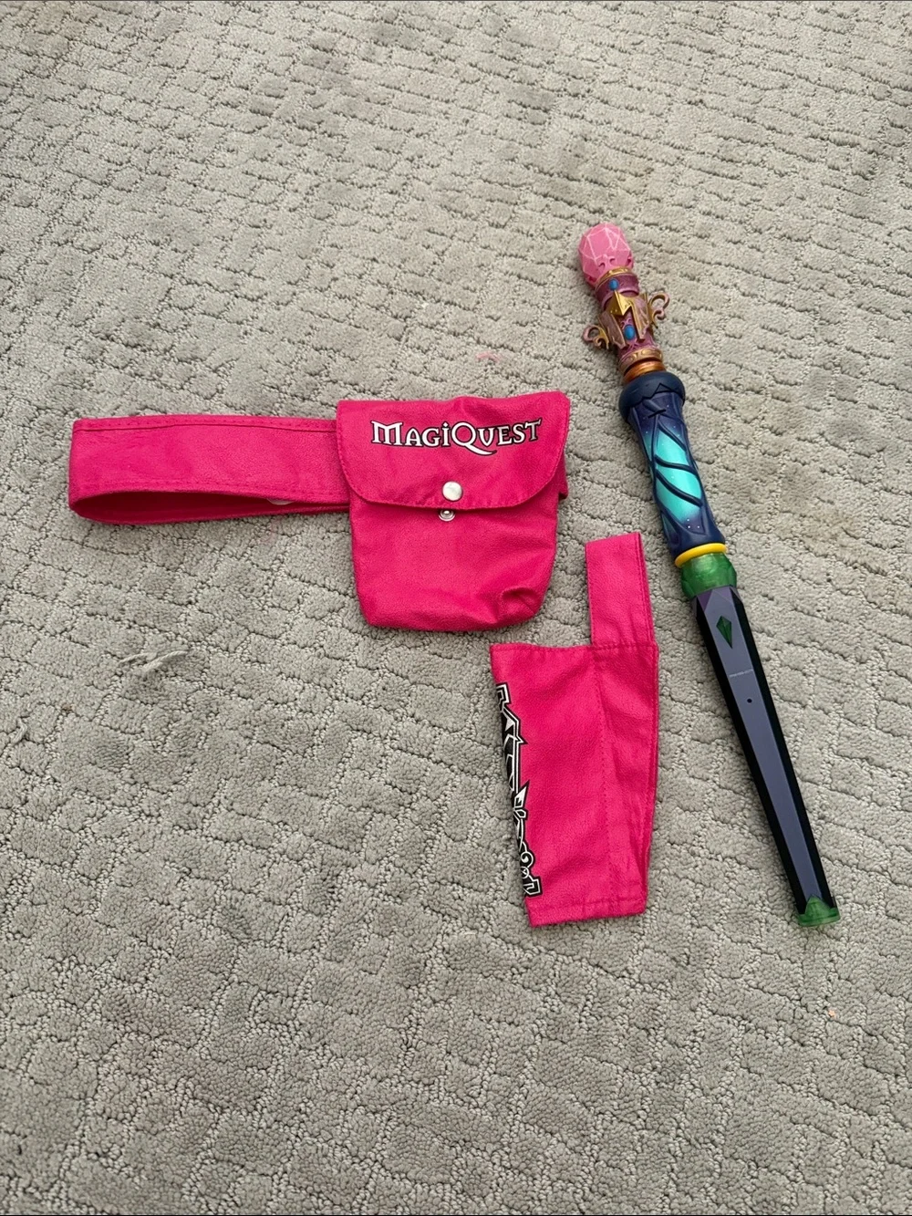 MagiQuest Wand and Belt/ Holster
